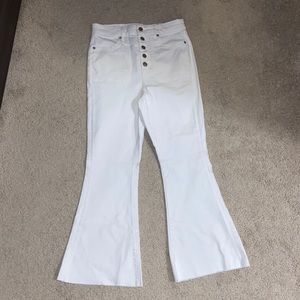 American Eagle SUPER hi-rise flare X SHORT